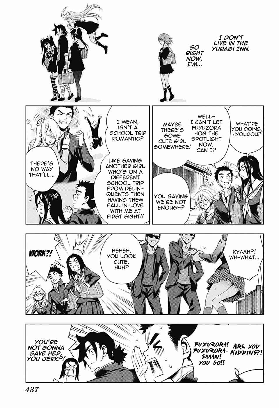Page 9 Chapter 143 Yuragi-sou no Yuuna-san
