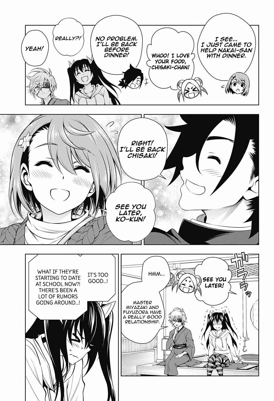 Page 11 Chapter 152 Yuragi-sou no Yuuna-san