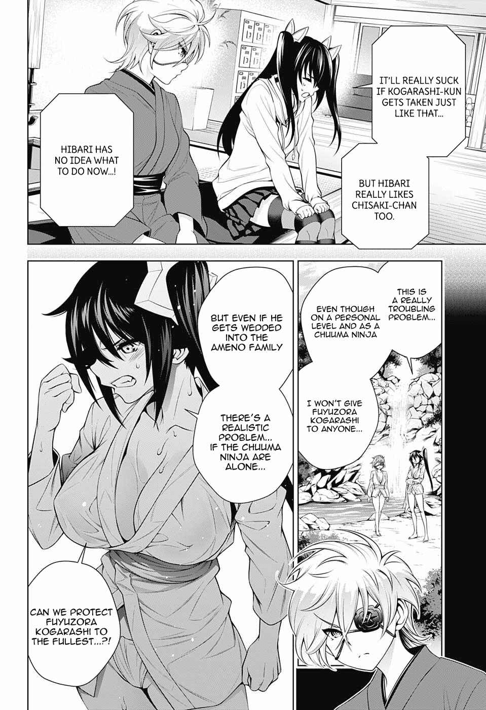 Page 12 Chapter 152 Yuragi-sou no Yuuna-san
