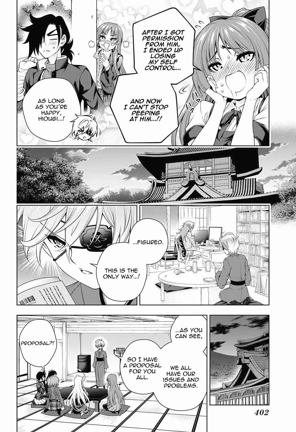 Page 14 Chapter 152 Yuragi-sou no Yuuna-san