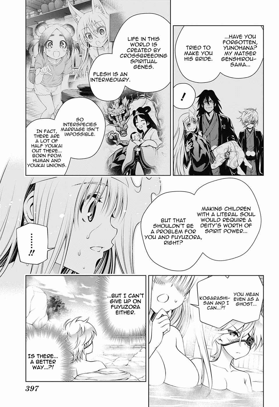 Page 9 Chapter 152 Yuragi-sou no Yuuna-san