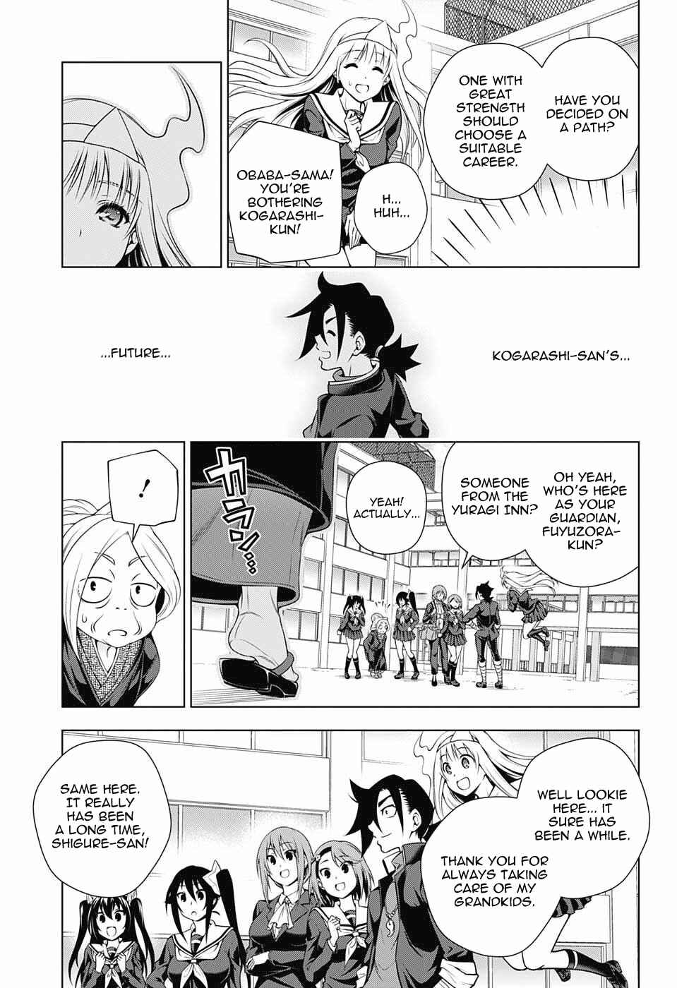 Page 11 Chapter 82 Yuragi-sou no Yuuna-san