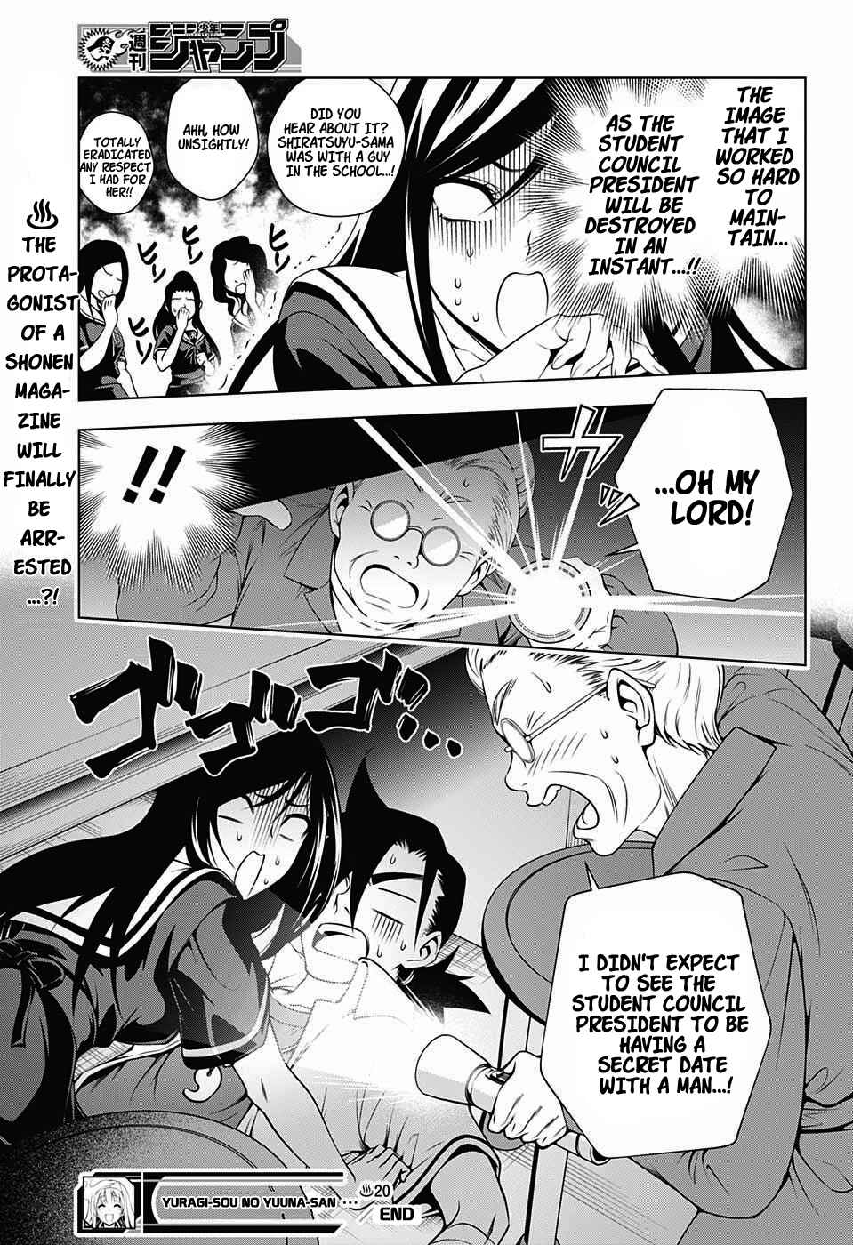 Page 19 Chapter 20 Yuragi-sou no Yuuna-san