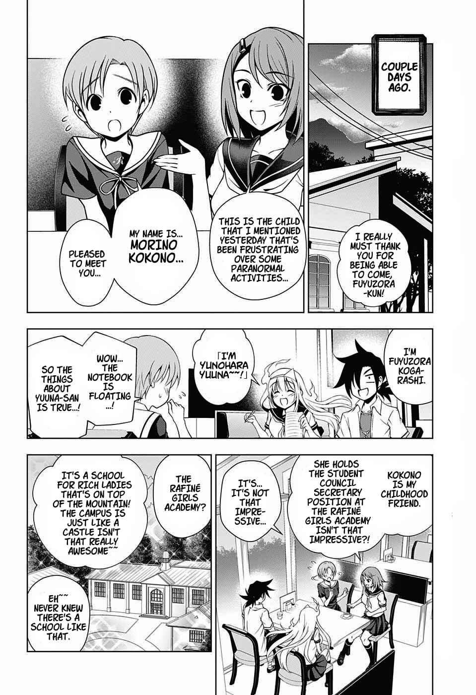 Page 4 Chapter 20 Yuragi-sou no Yuuna-san