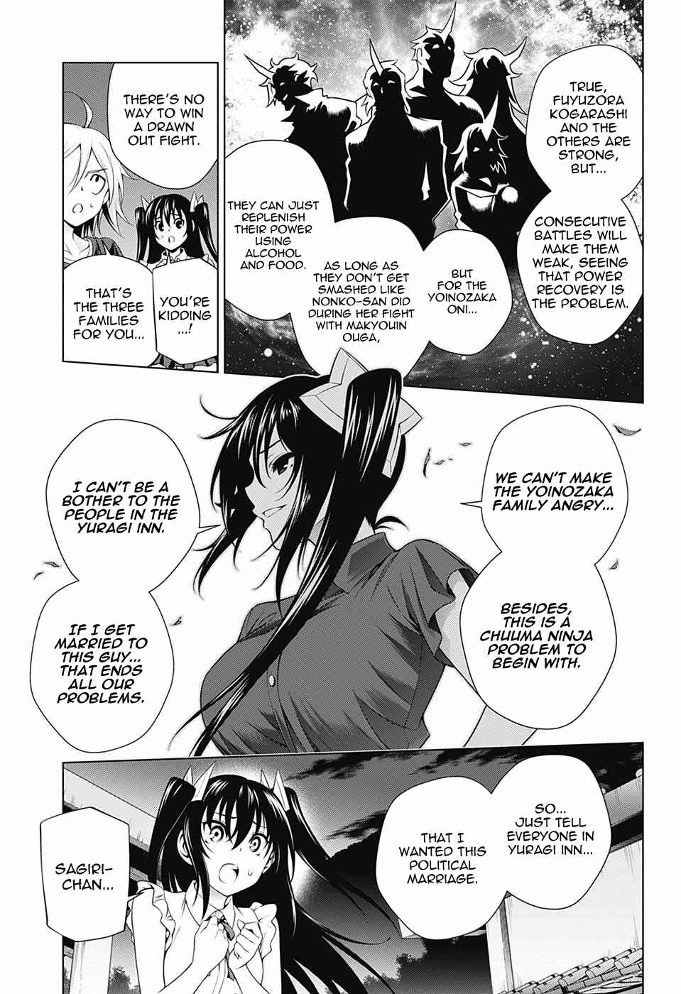 Page 13 Chapter 135 Yuragi-sou no Yuuna-san