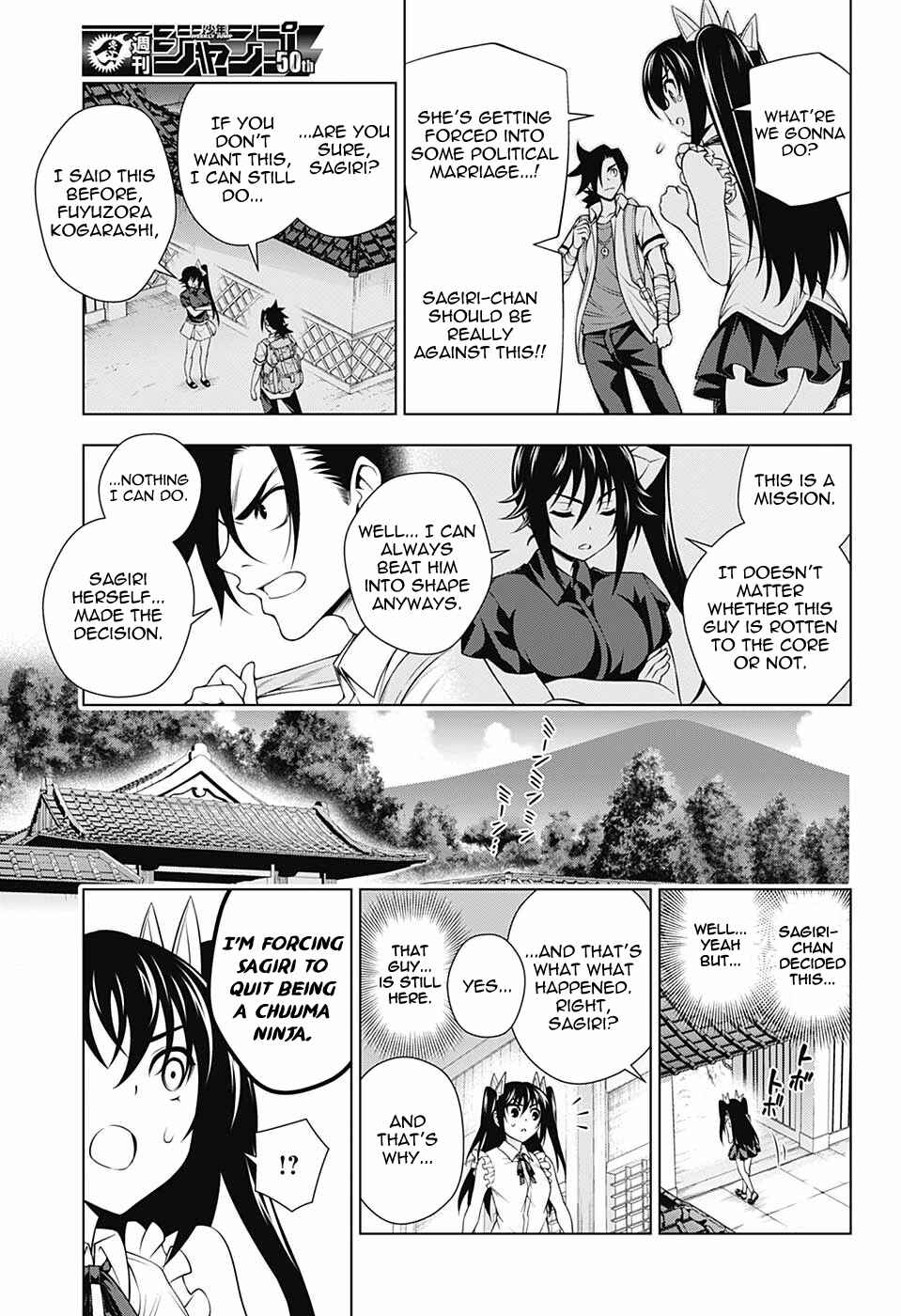 Page 7 Chapter 135 Yuragi-sou no Yuuna-san