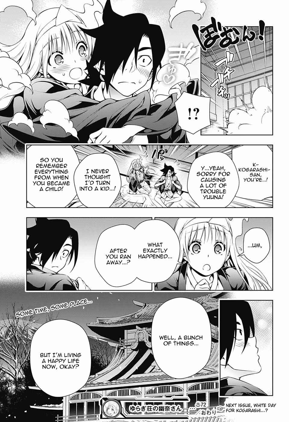 Page 19 Chapter 72 Yuragi-sou no Yuuna-san