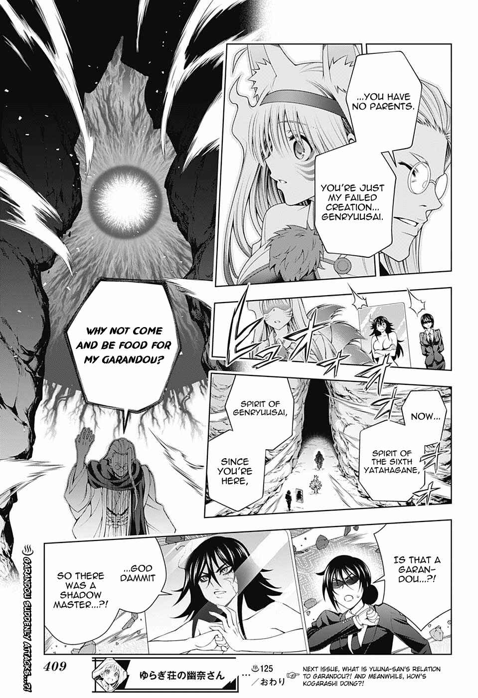 Page 19 Chapter 125 Yuragi-sou no Yuuna-san