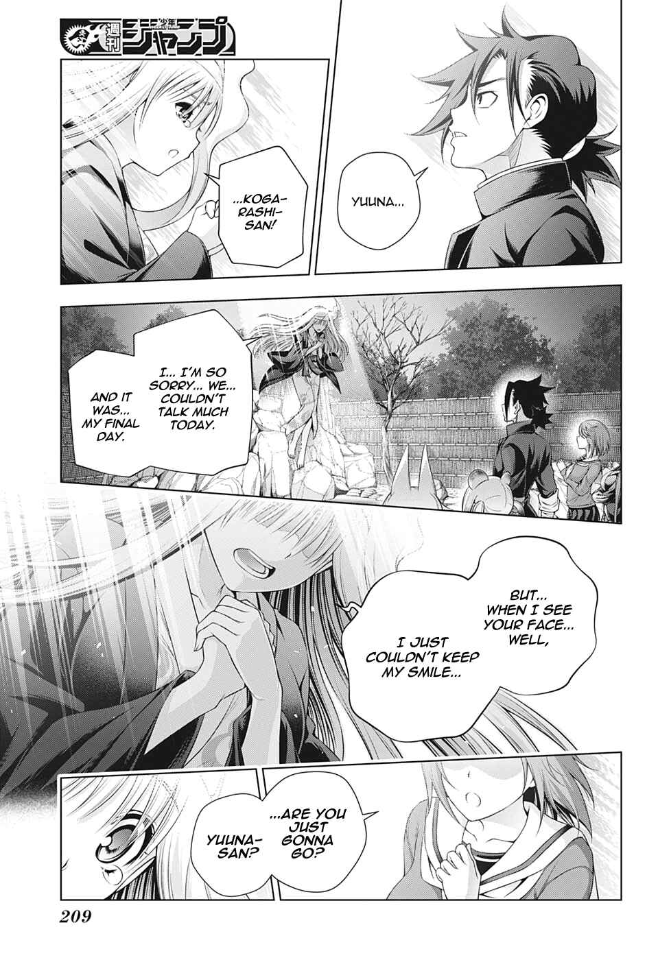 Page 11 Chapter 209 Yuragi-sou no Yuuna-san
