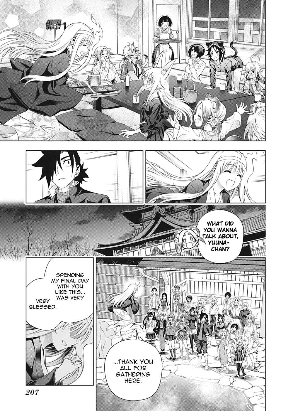 Page 9 Chapter 209 Yuragi-sou no Yuuna-san