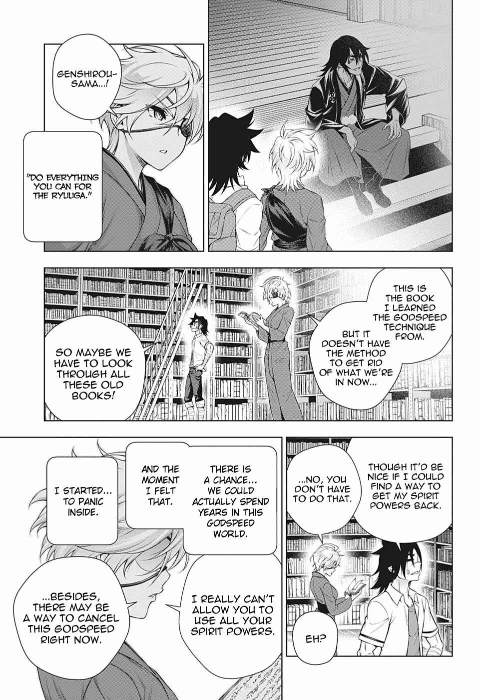 Page 11 Chapter 201 Yuragi-sou no Yuuna-san