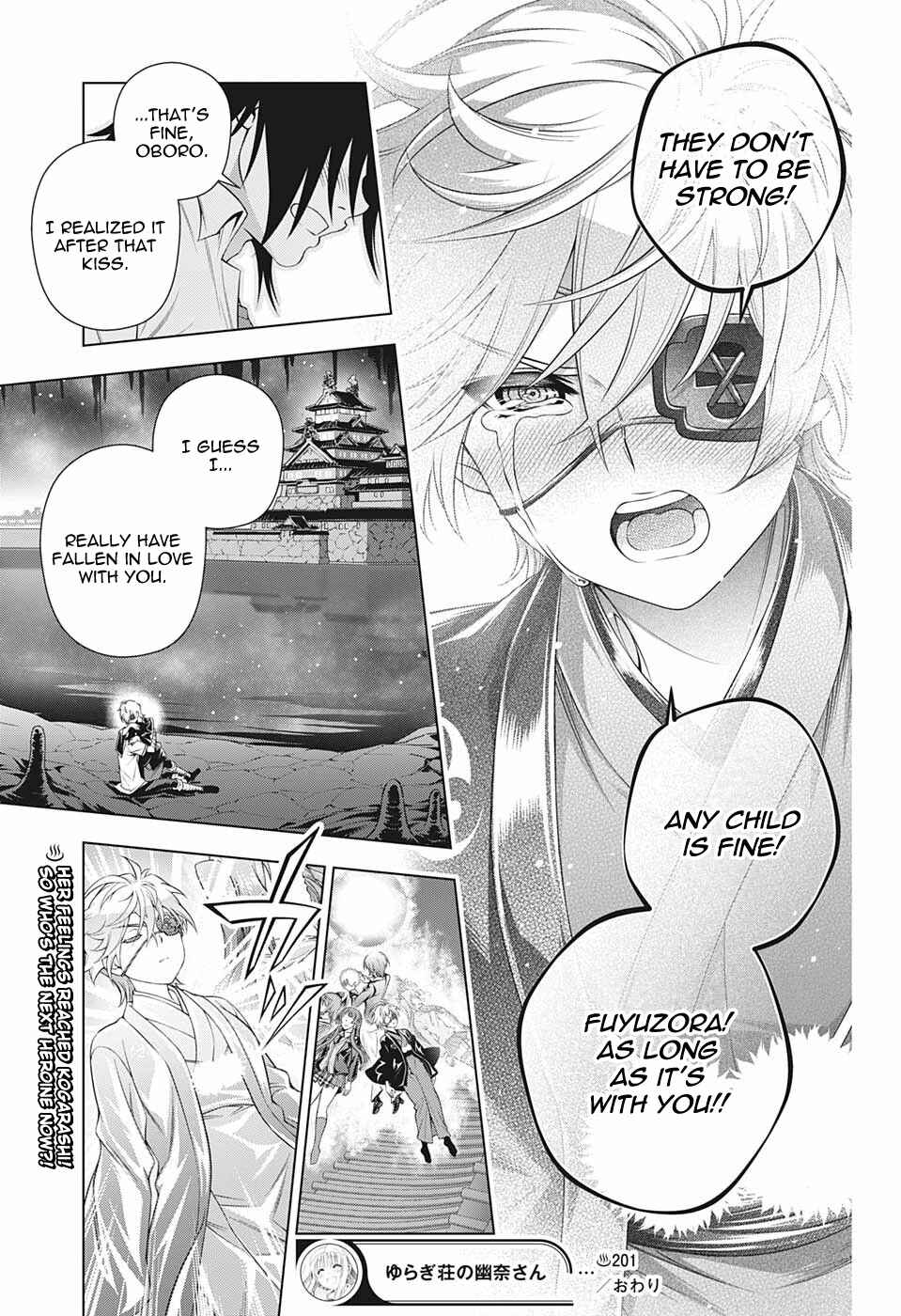 Page 18 Chapter 201 Yuragi-sou no Yuuna-san