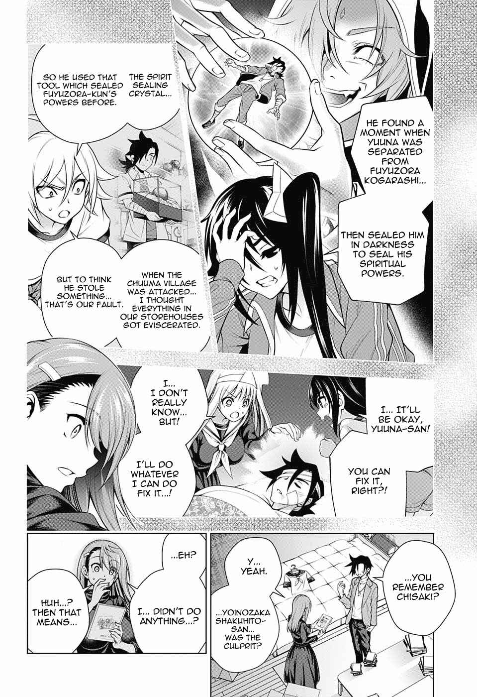 Page 12 Chapter 148 Yuragi-sou no Yuuna-san