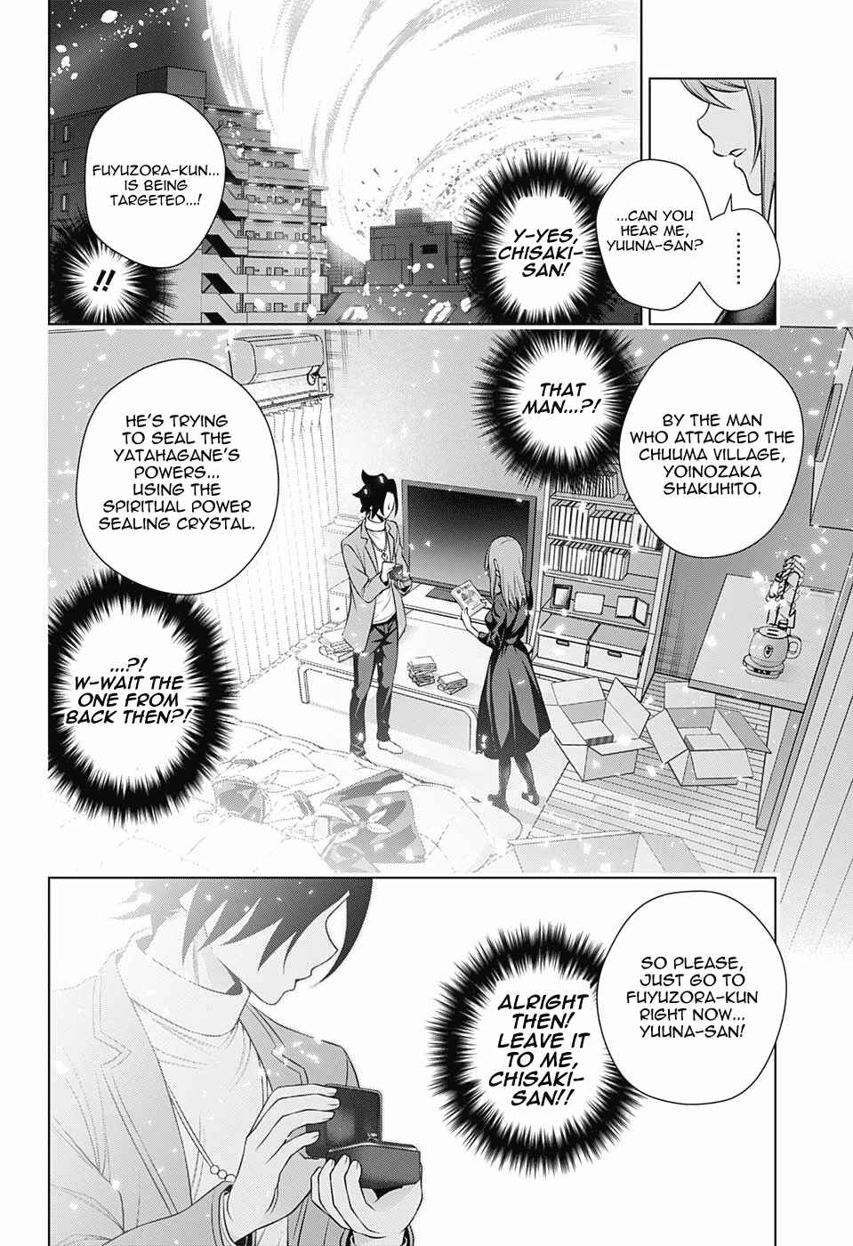 Page 14 Chapter 148 Yuragi-sou no Yuuna-san