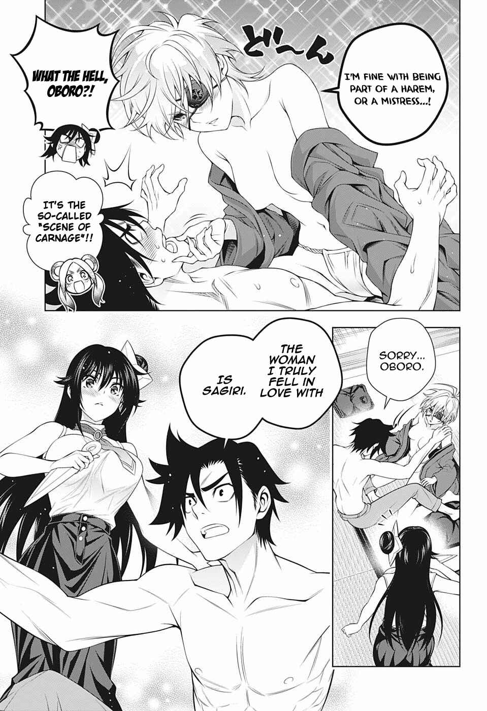Page 11 Chapter 195 Yuragi-sou no Yuuna-san