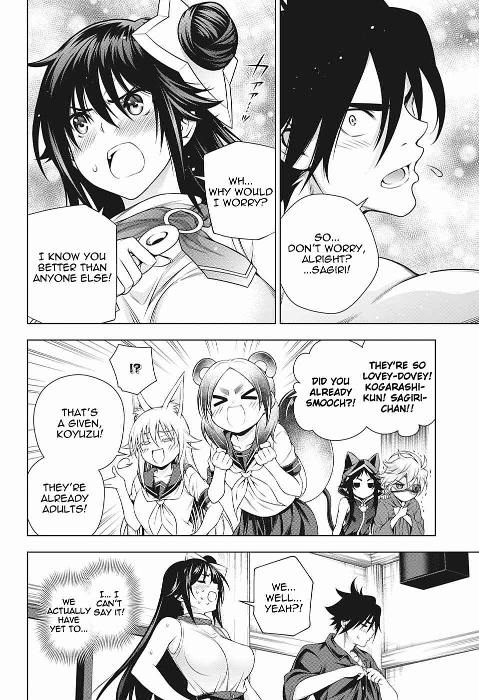 Page 12 Chapter 195 Yuragi-sou no Yuuna-san