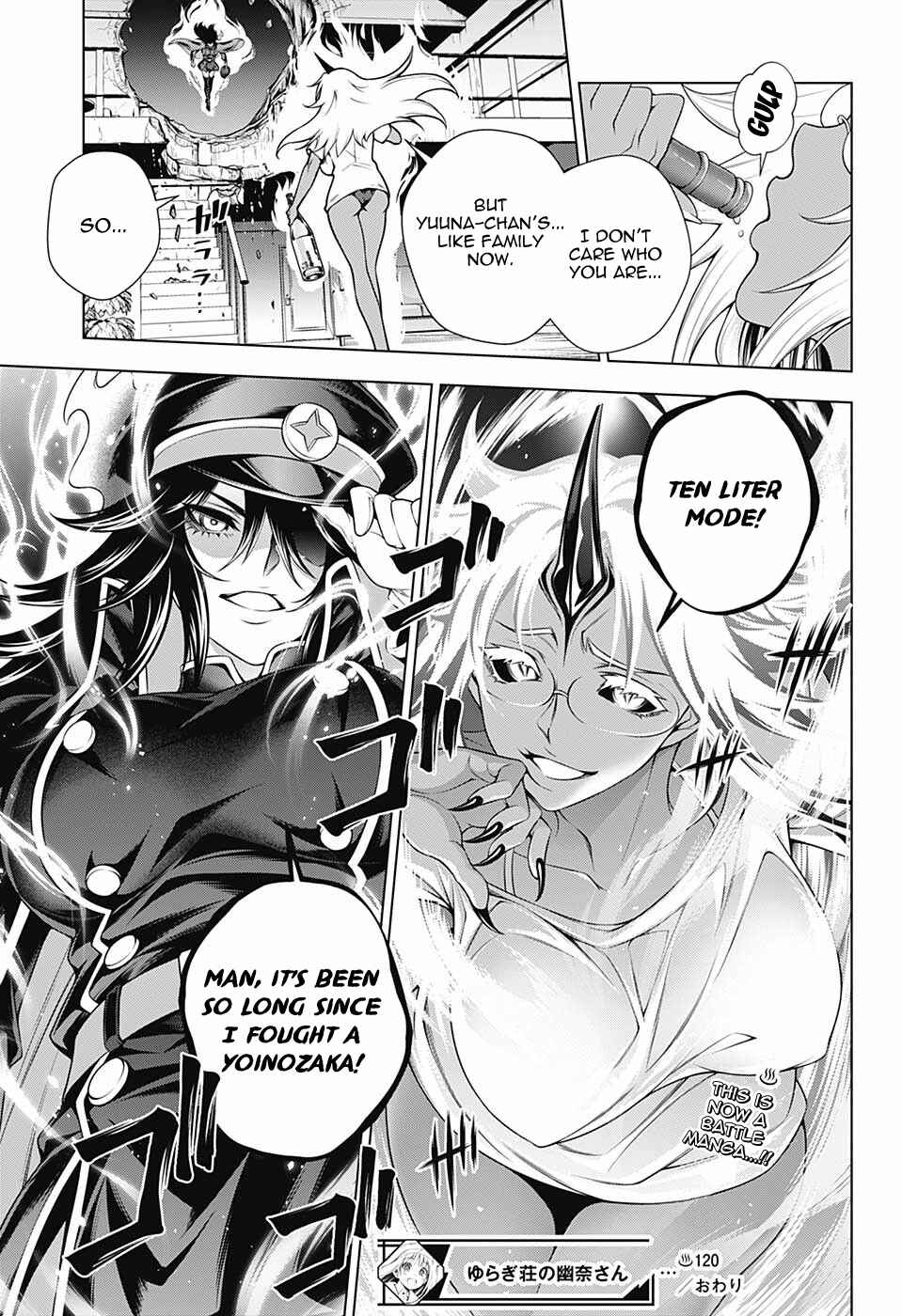 Page 19 Chapter 120 Yuragi-sou no Yuuna-san