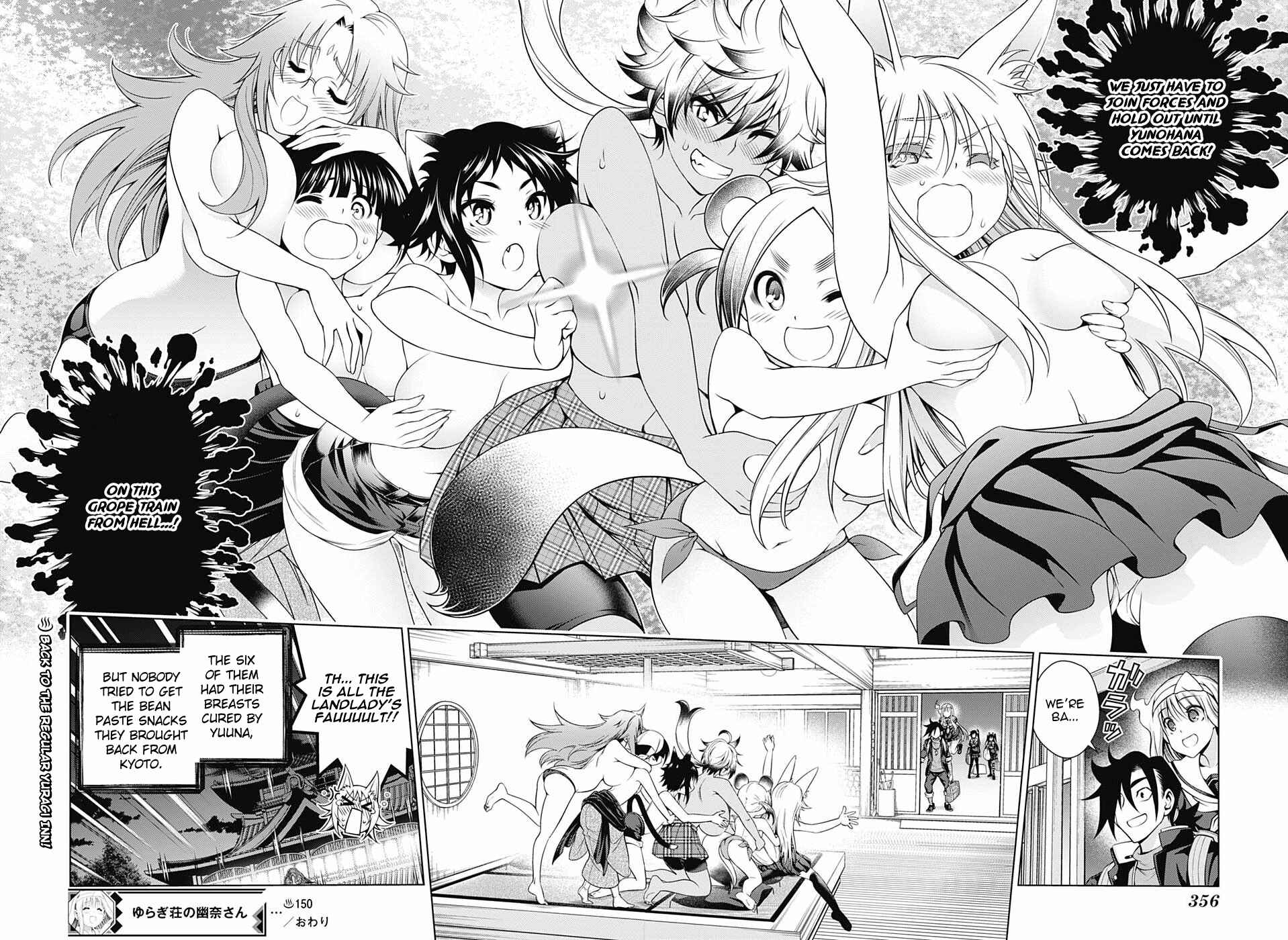 Page 18 Chapter 150 Yuragi-sou no Yuuna-san