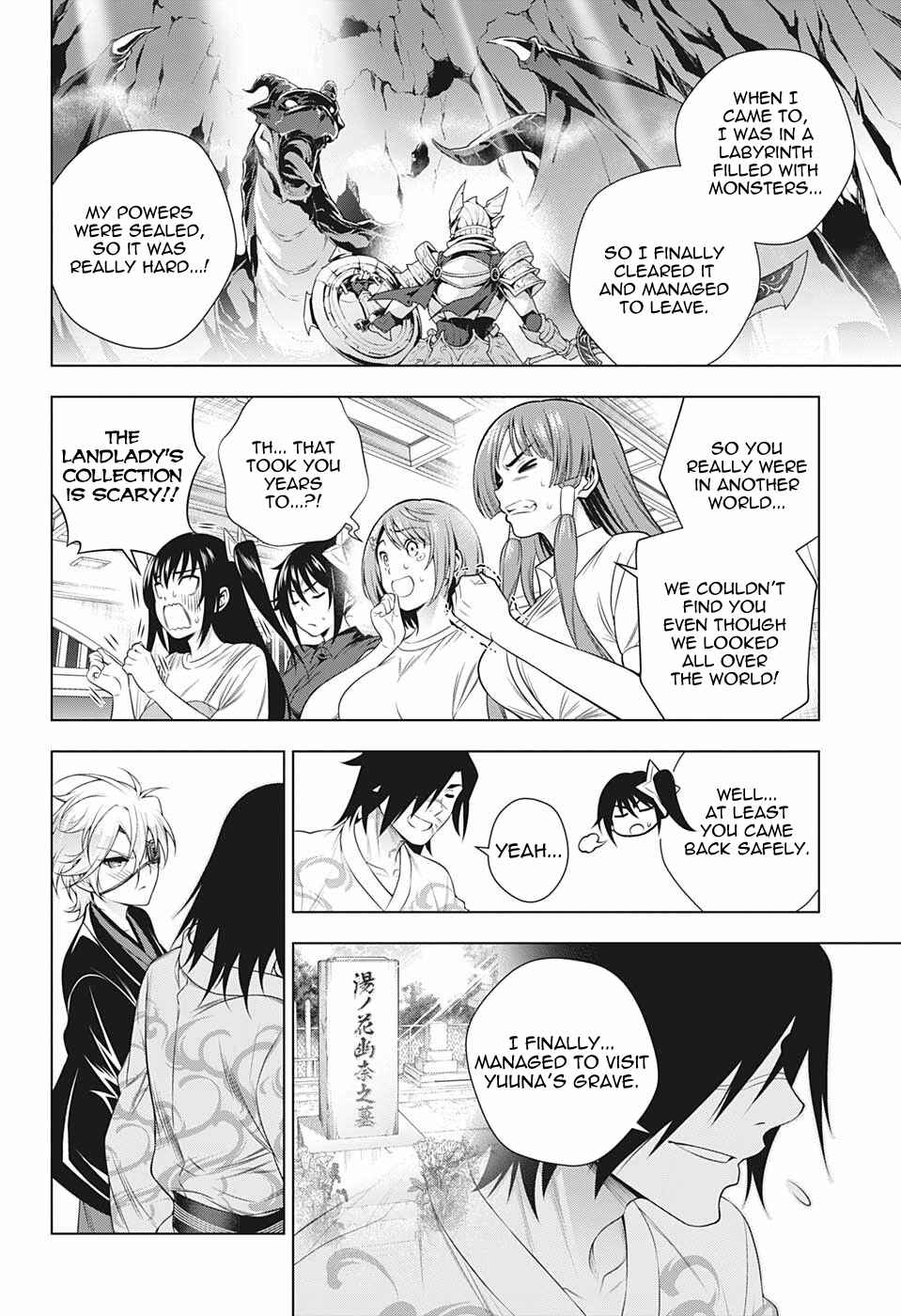 Page 10 Chapter 196 Yuragi-sou no Yuuna-san