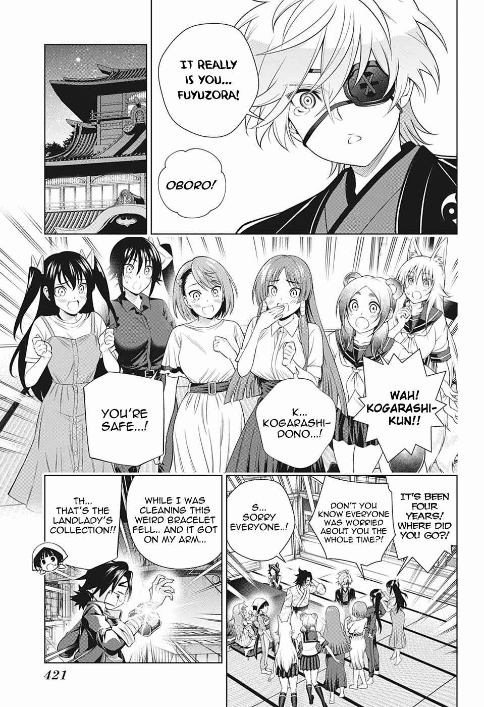 Page 9 Chapter 196 Yuragi-sou no Yuuna-san