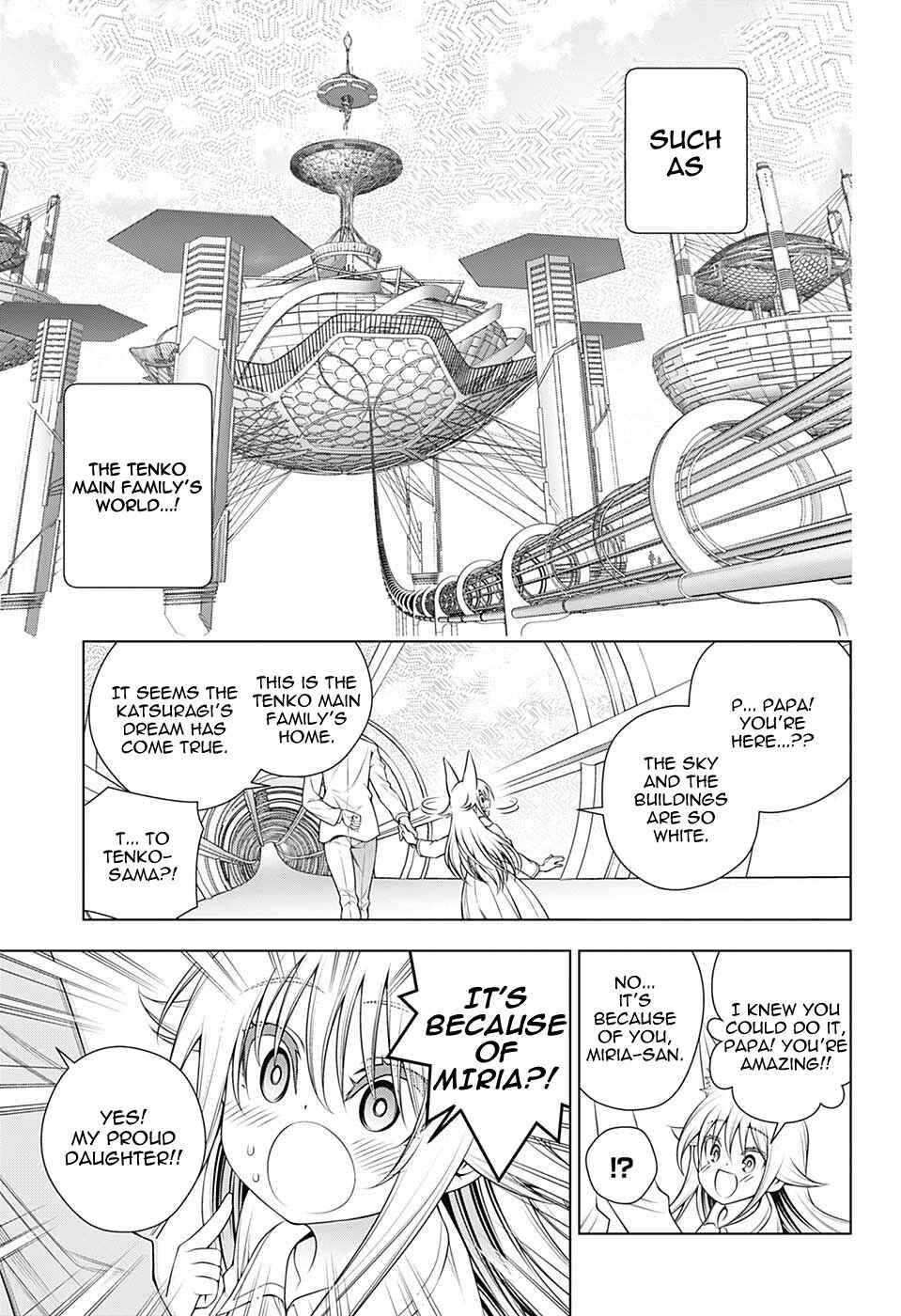 Page 7 Chapter 158 Yuragi-sou no Yuuna-san
