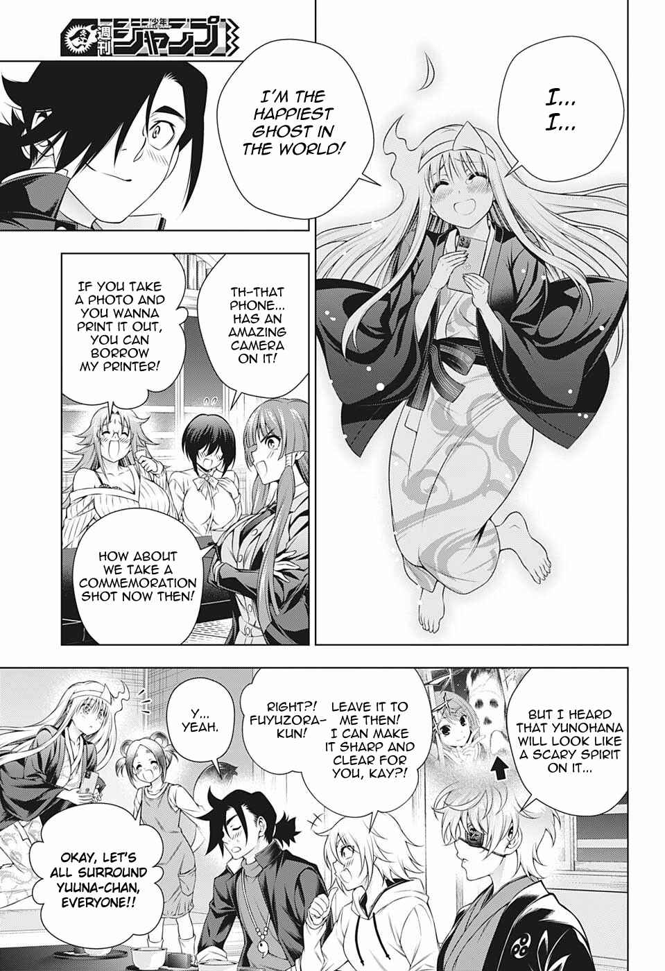 Page 13 Chapter 181 Yuragi-sou no Yuuna-san