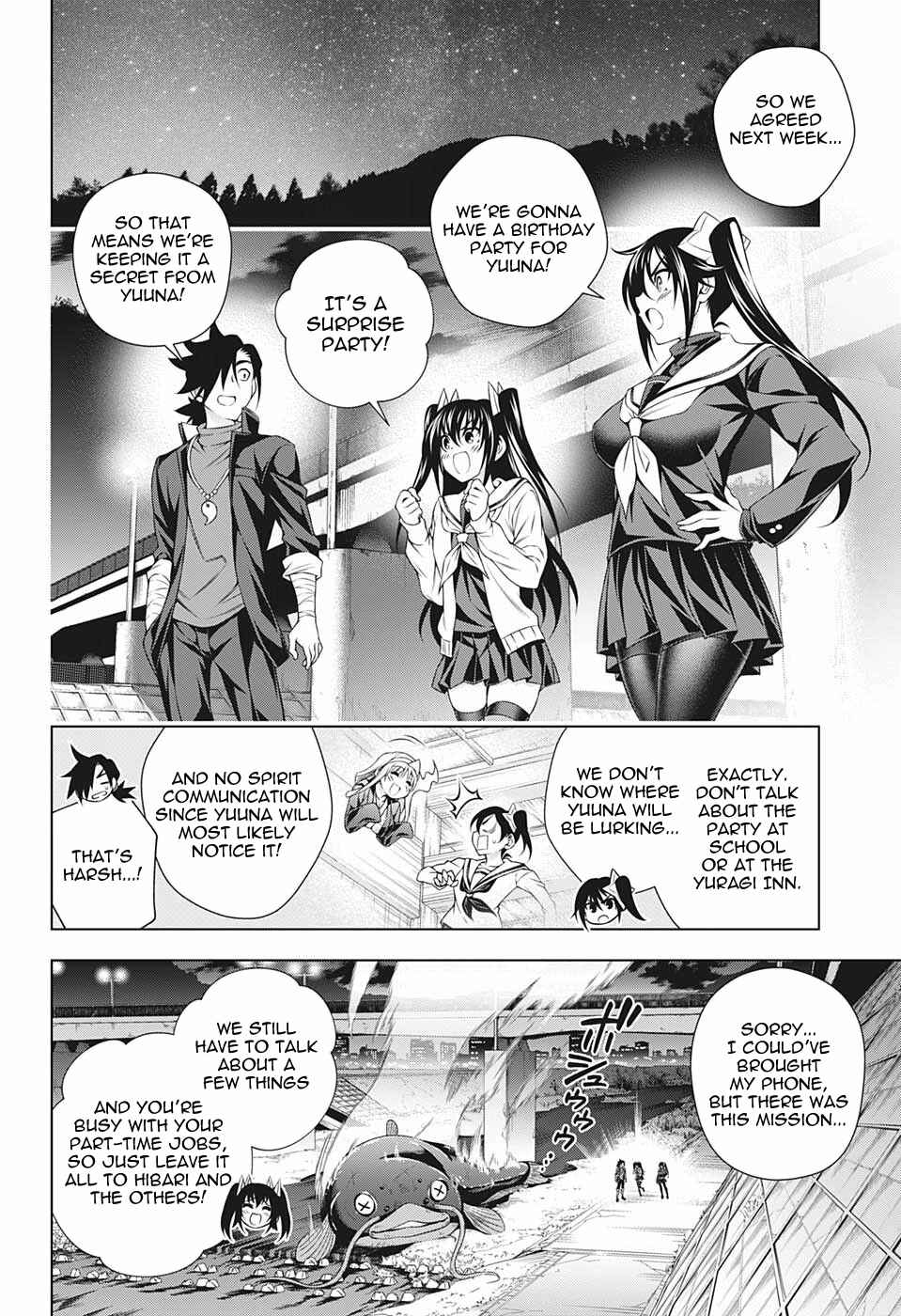 Page 4 Chapter 181 Yuragi-sou no Yuuna-san