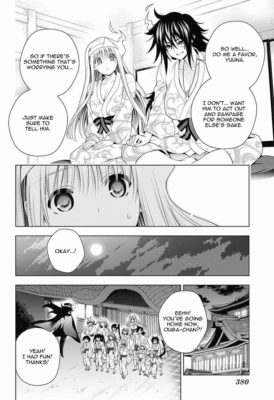 Page 10 Chapter 129 Yuragi-sou no Yuuna-san