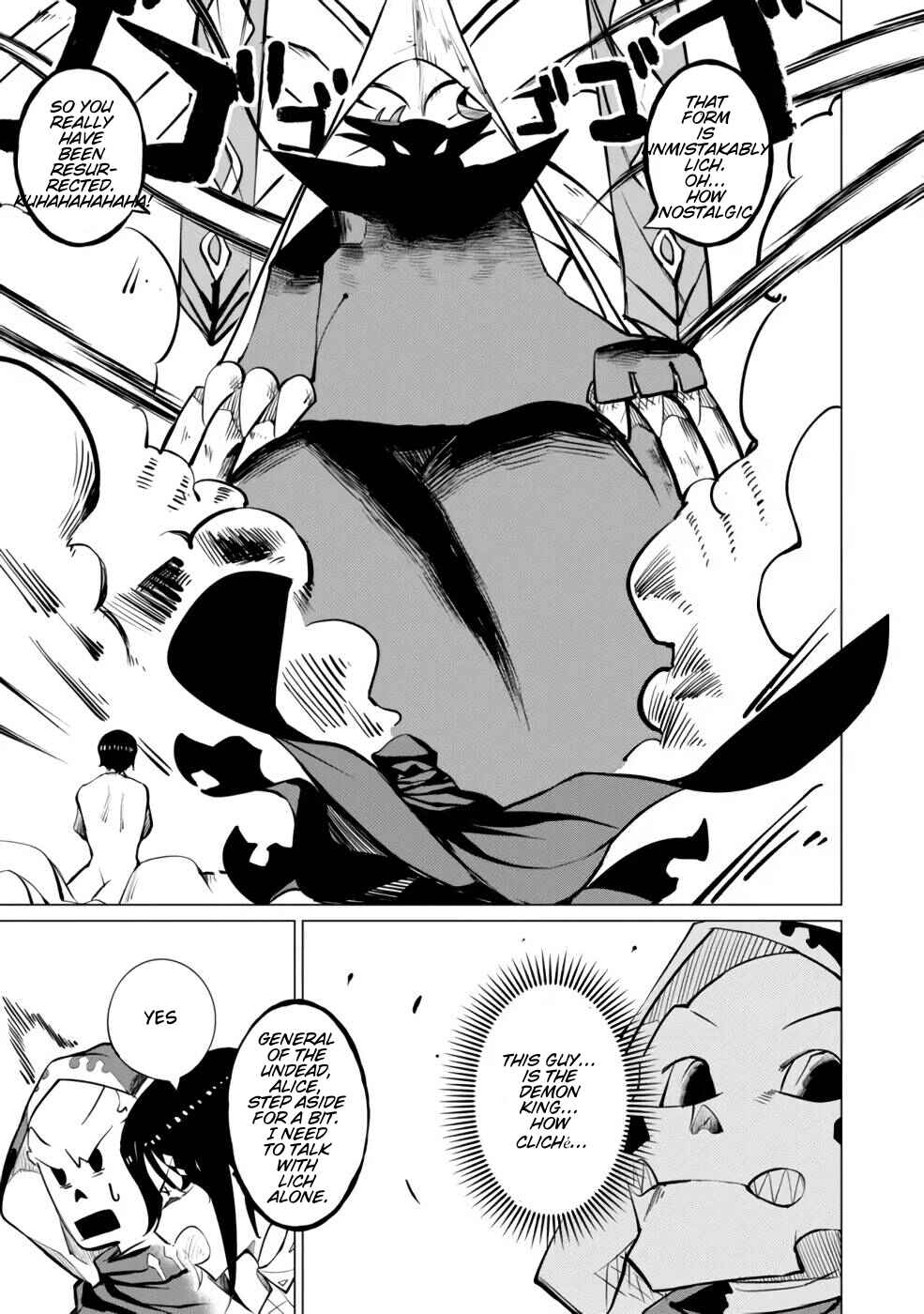 Page 19 Chapter 3 Yuusha Party wo Oidasareta Shiryou Majutsushi wa Lich ni Natte Maou-gun de Daisukina Kenkyuu Life wo Okuru