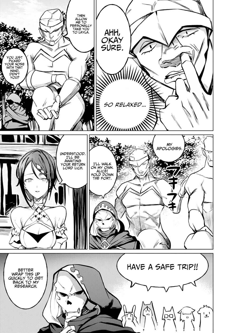 Page 4 Chapter 5 Yuusha Party wo Oidasareta Shiryou Majutsushi wa Lich ni Natte Maou-gun de Daisukina Kenkyuu Life wo Okuru