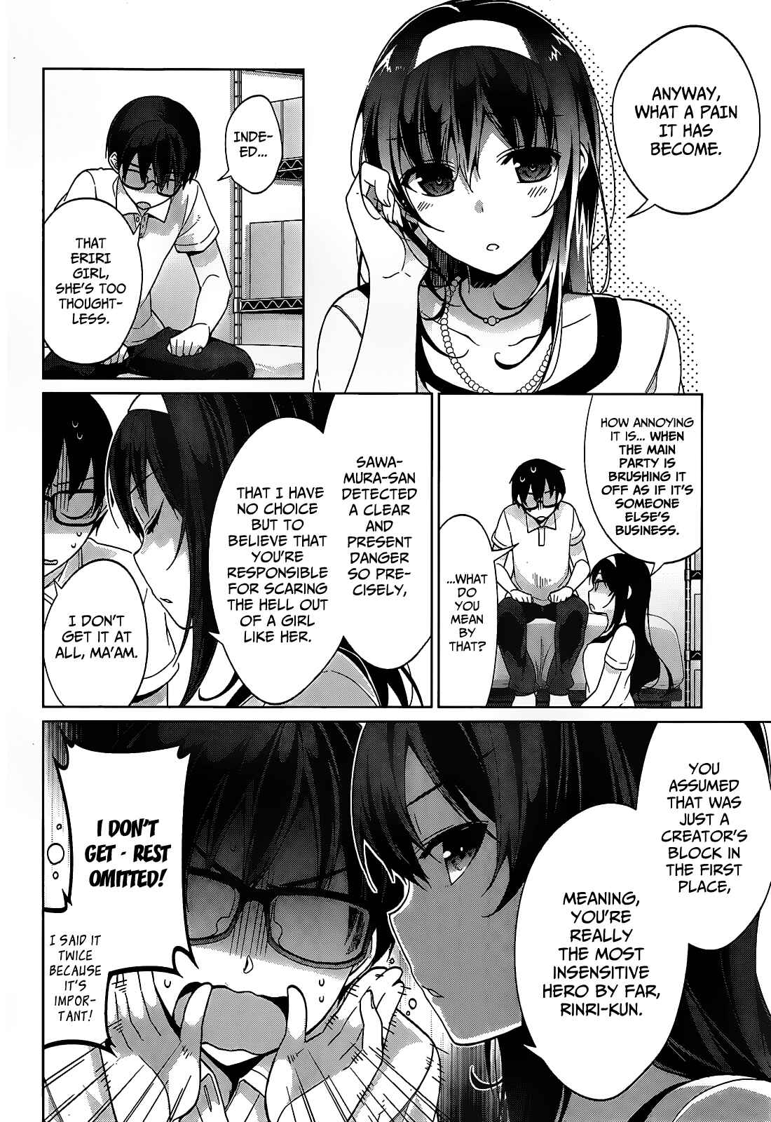 Page 10 Chapter 11 Saenai Kanojo (Heroine) no Sodatekata ~egoistic-lily~