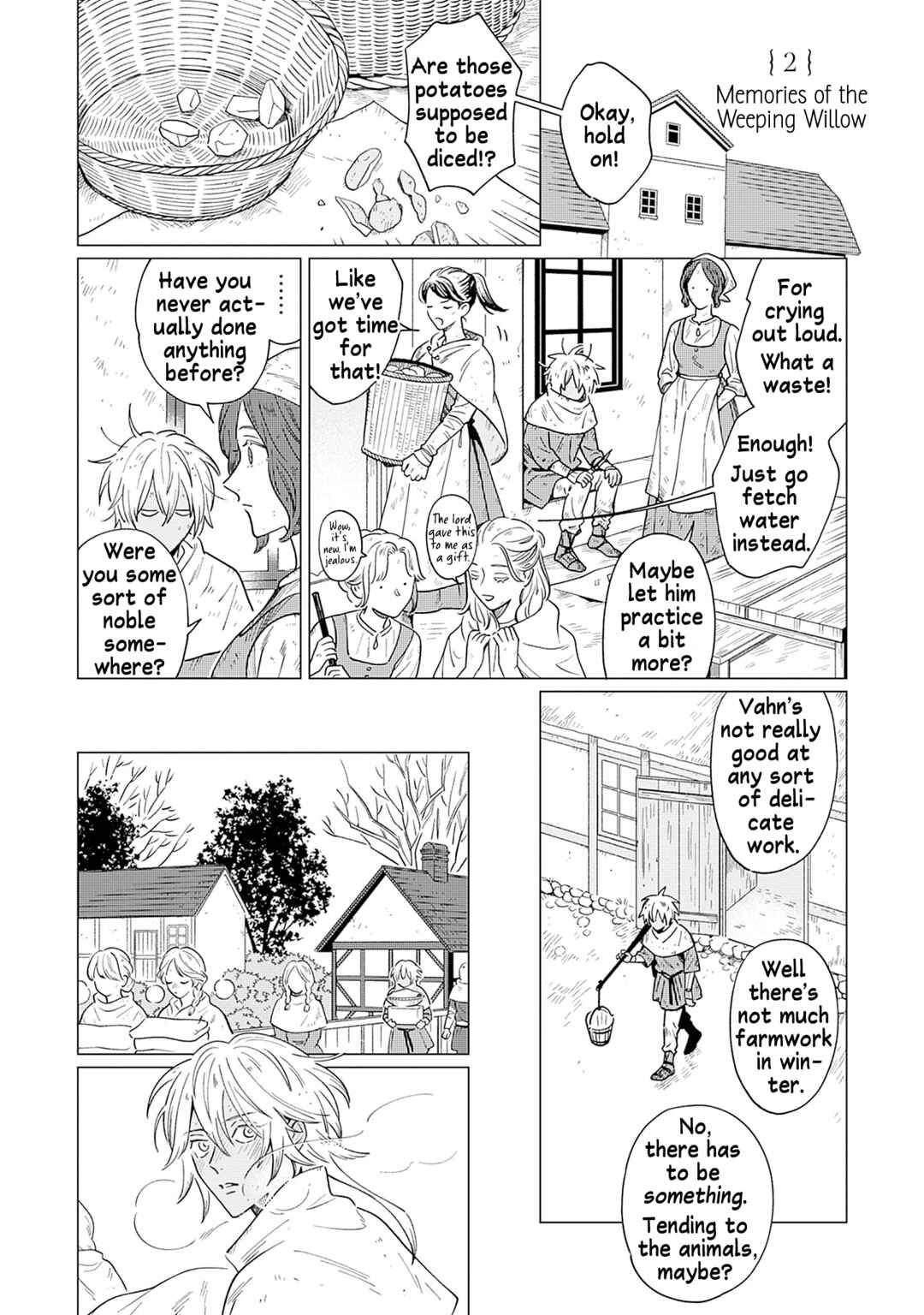 Page 1 Chapter 2 Sakana to Mizu no Mori