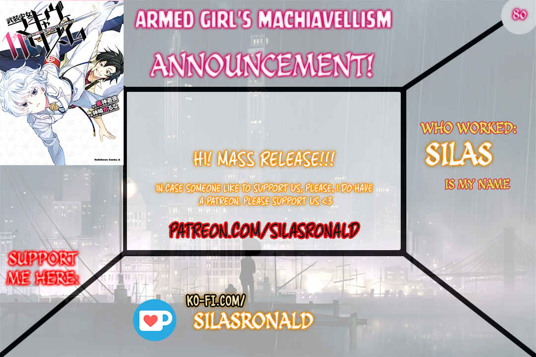 Page 1 Chapter 80 Busou Shoujo Machiavellism