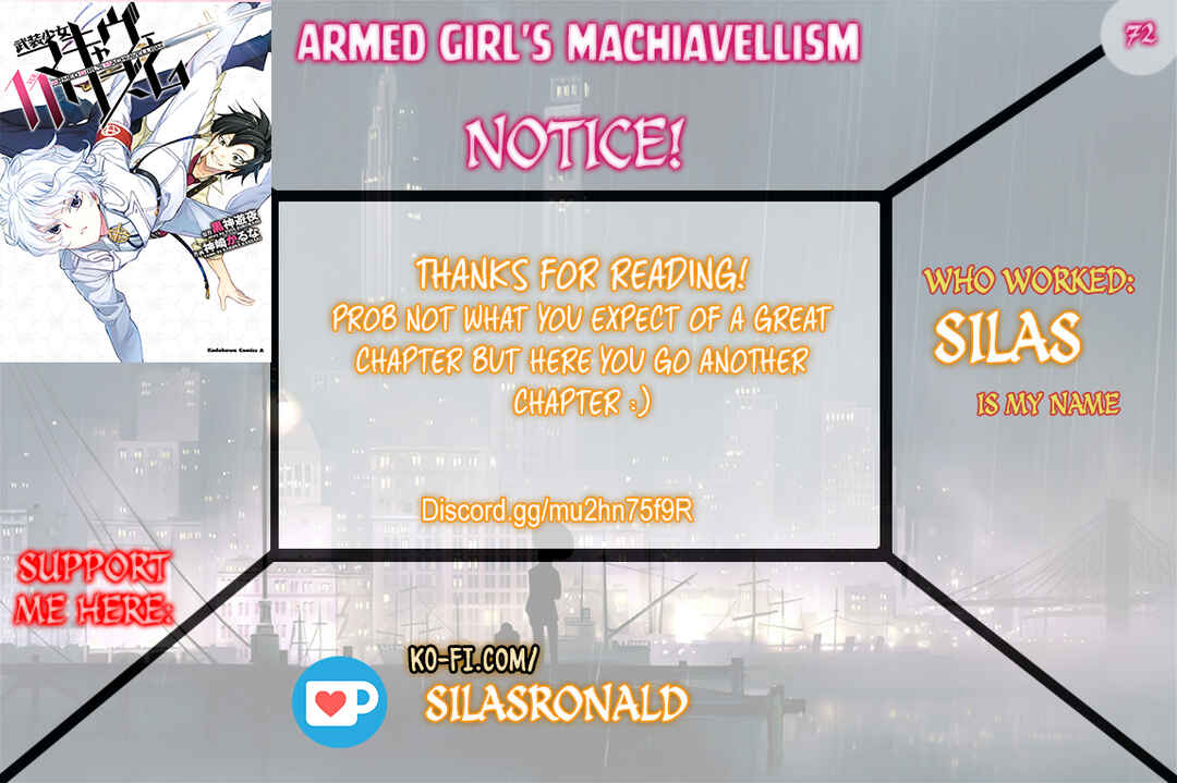 Page 1 Chapter 72 Busou Shoujo Machiavellism