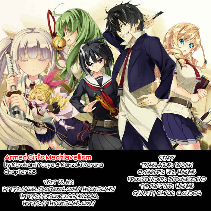 Page 1 Chapter 28 Busou Shoujo Machiavellism