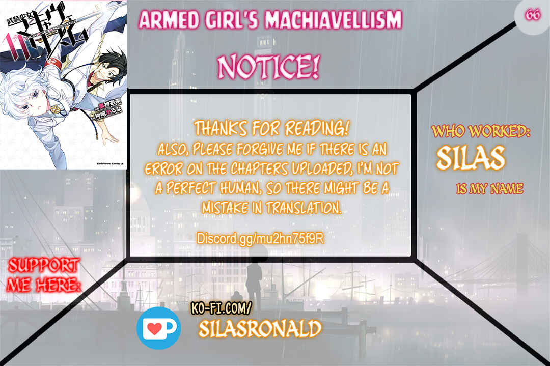 Page 1 Chapter 66 Busou Shoujo Machiavellism