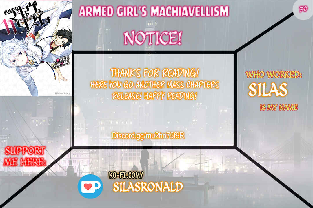 Page 1 Chapter 70 Busou Shoujo Machiavellism