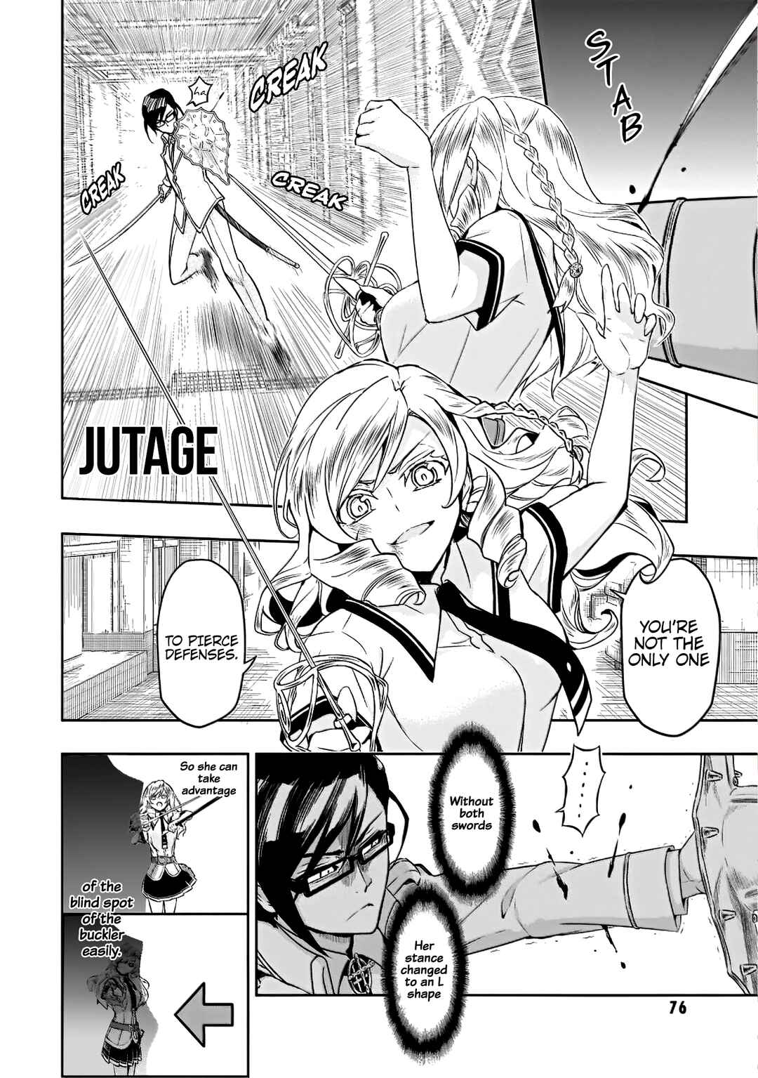 Page 14 Chapter 56 Busou Shoujo Machiavellism