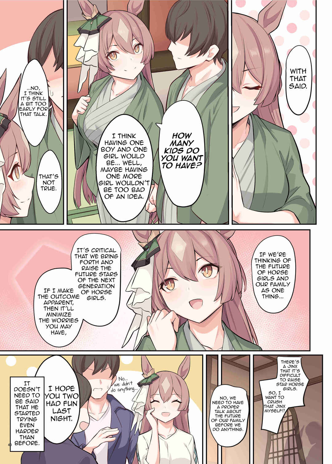 Page 6 Chapter 6 Uma Musume Pretty Derby - UmaYome Uma X Tore♂ Kekkon Seikatsu Goudou (Doujinshi)