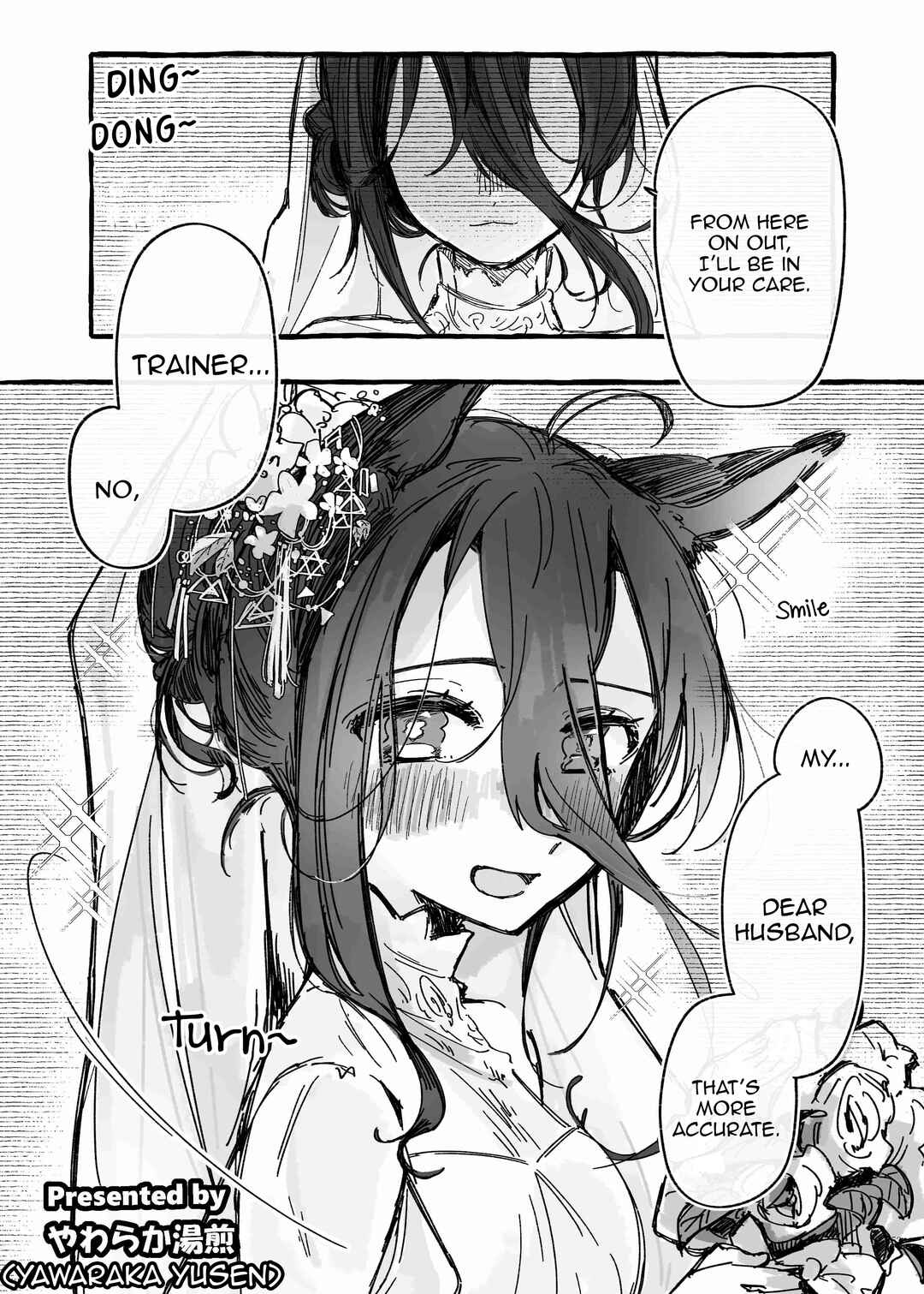 Page 1 Chapter 9 Uma Musume Pretty Derby - UmaYome Uma X Tore♂ Kekkon Seikatsu Goudou (Doujinshi)