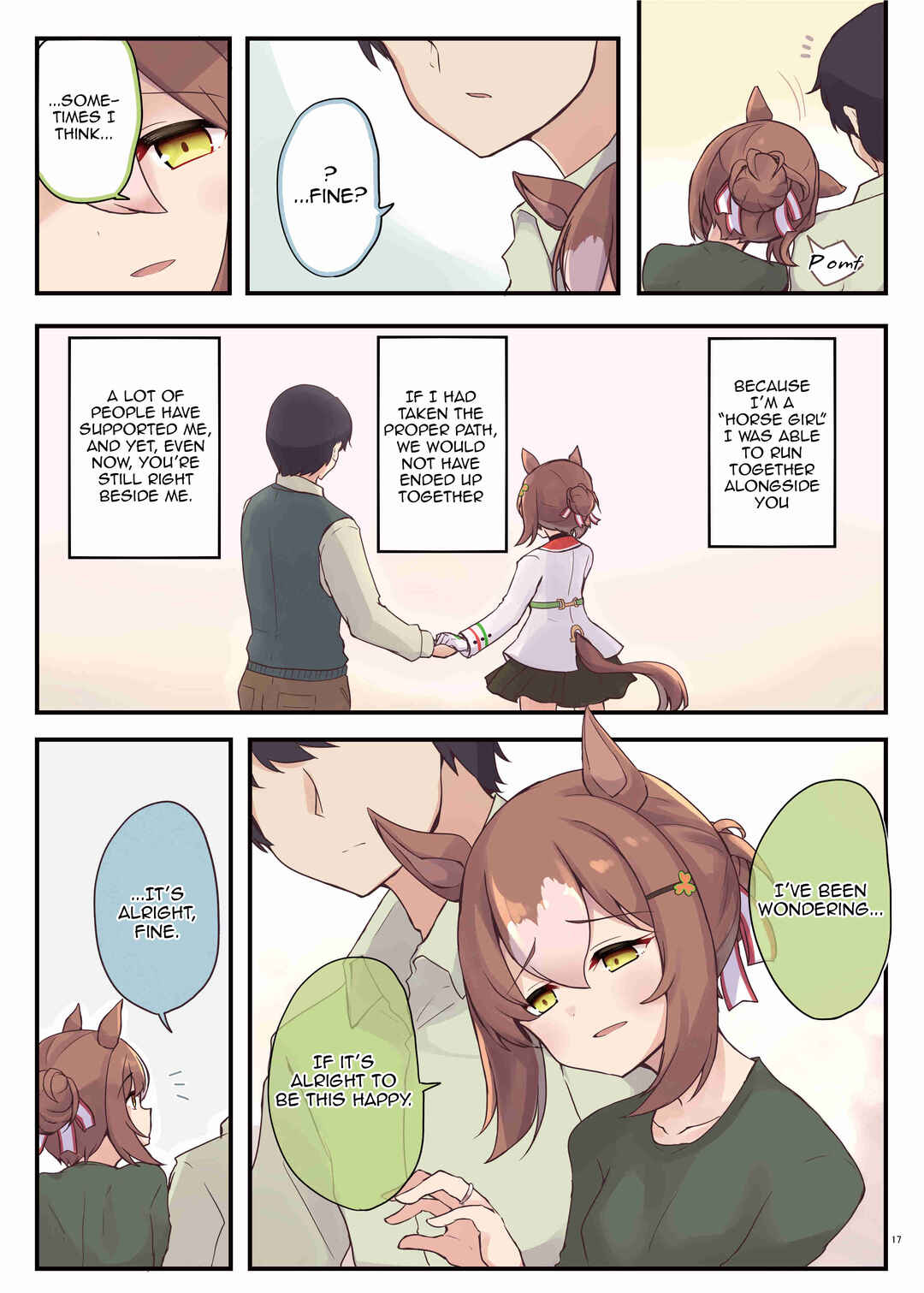 Page 3 Chapter 3 Uma Musume Pretty Derby - UmaYome Uma X Tore♂ Kekkon Seikatsu Goudou (Doujinshi)