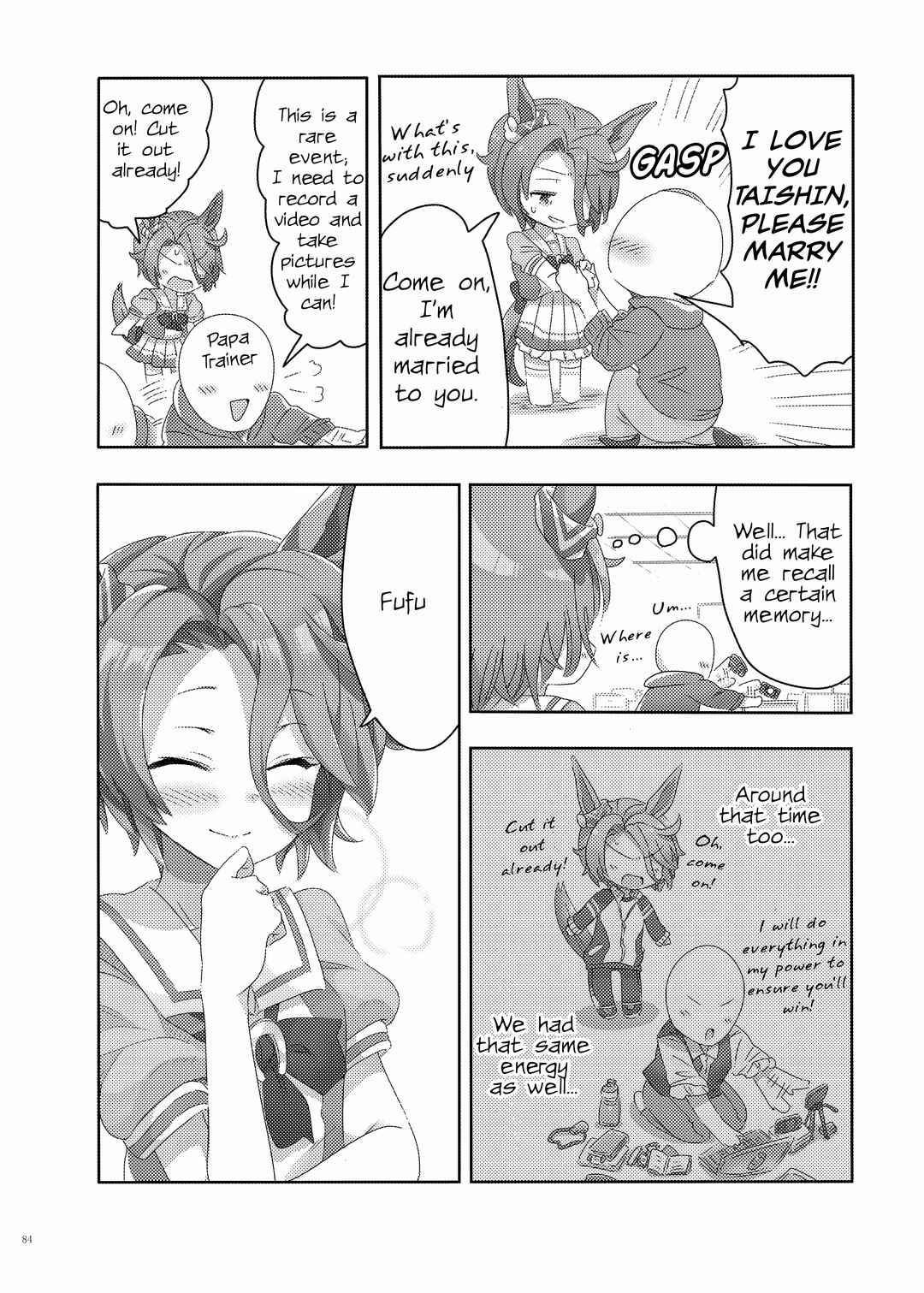 Page 8 Chapter 12 Uma Musume Pretty Derby - UmaYome Uma X Tore♂ Kekkon Seikatsu Goudou (Doujinshi)