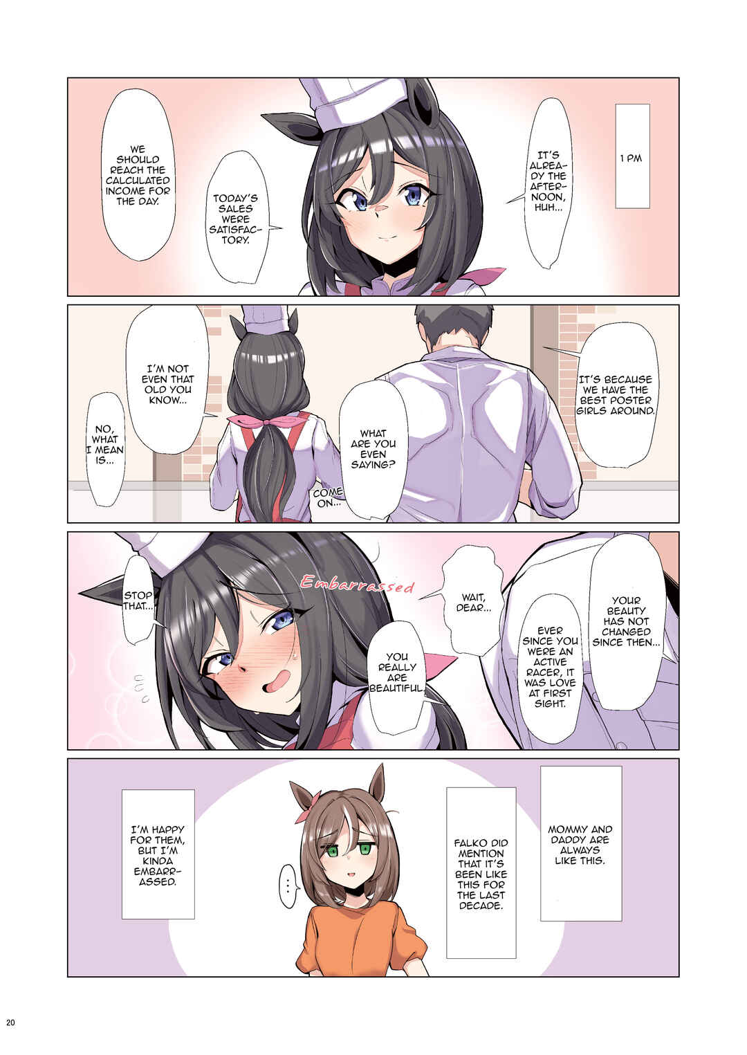 Page 4 Chapter 3 Uma Musume Pretty Derby - UmaYome Uma X Tore♂ Kekkon Seikatsu Goudou (Doujinshi)