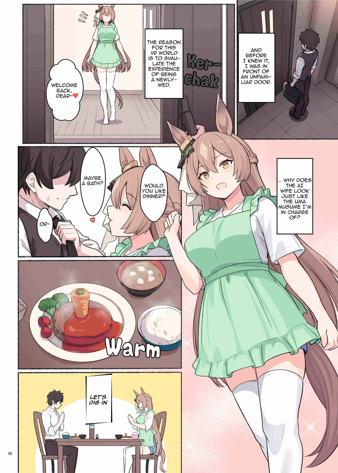 Page 2 Chapter 5 Uma Musume Pretty Derby - UmaYome Uma X Tore♂ Kekkon Seikatsu Goudou (Doujinshi)