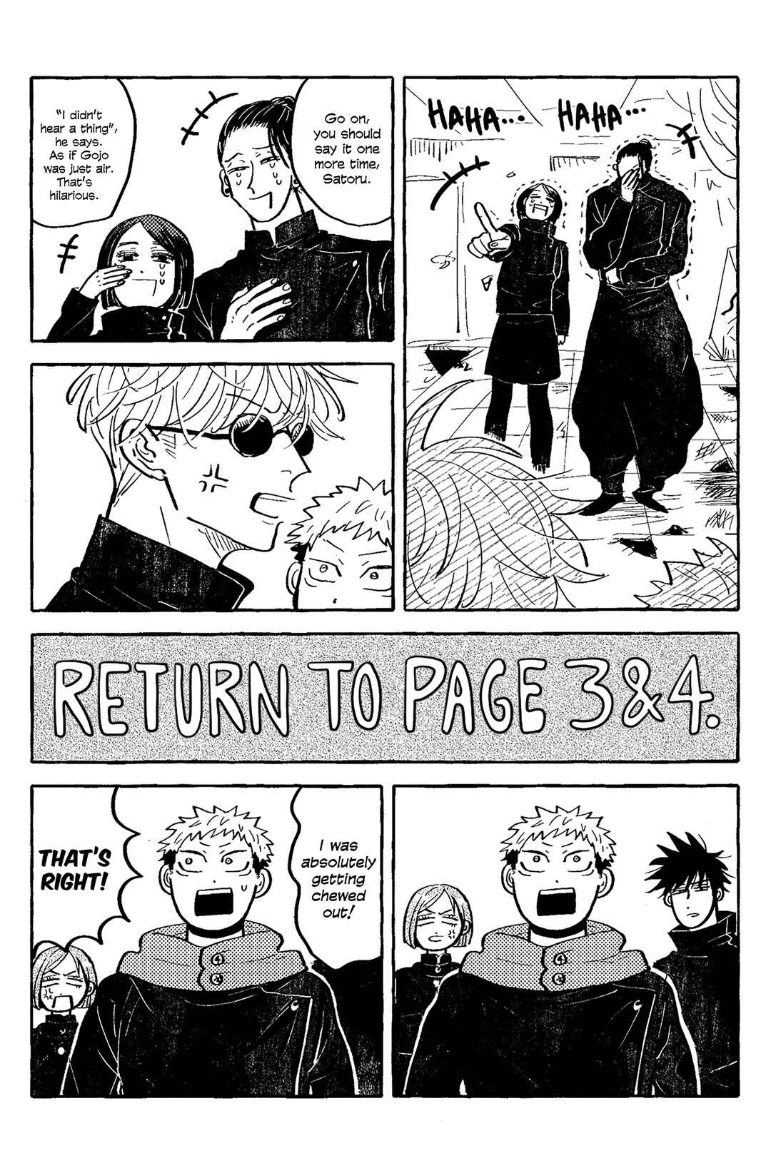 Page 13 Chapter Unknown_dbb8 Jujutsu Kaisen - Akuma no Kao o Shiteiru (Doujinshi)