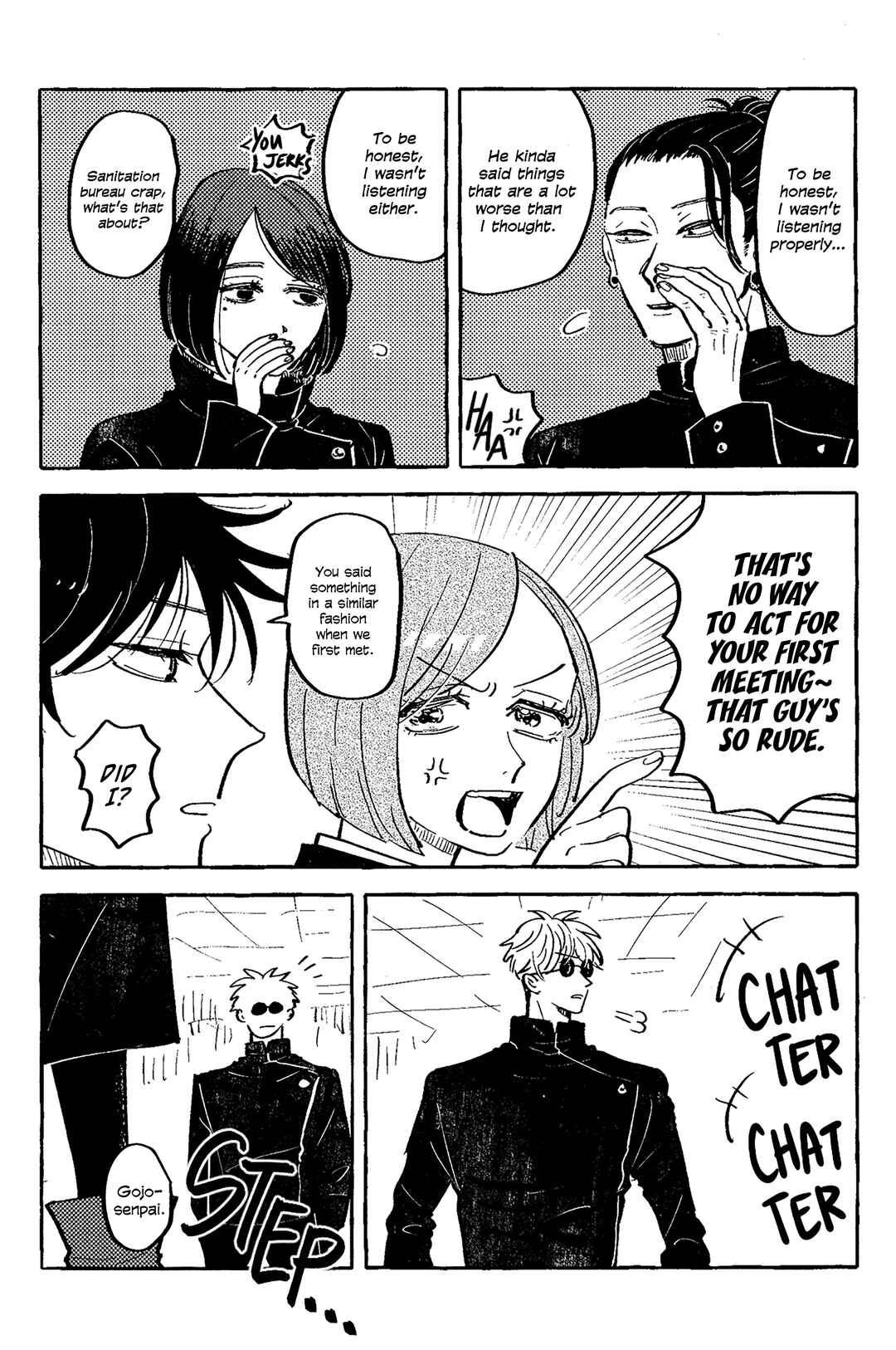 Page 14 Chapter Unknown_dbb8 Jujutsu Kaisen - Akuma no Kao o Shiteiru (Doujinshi)