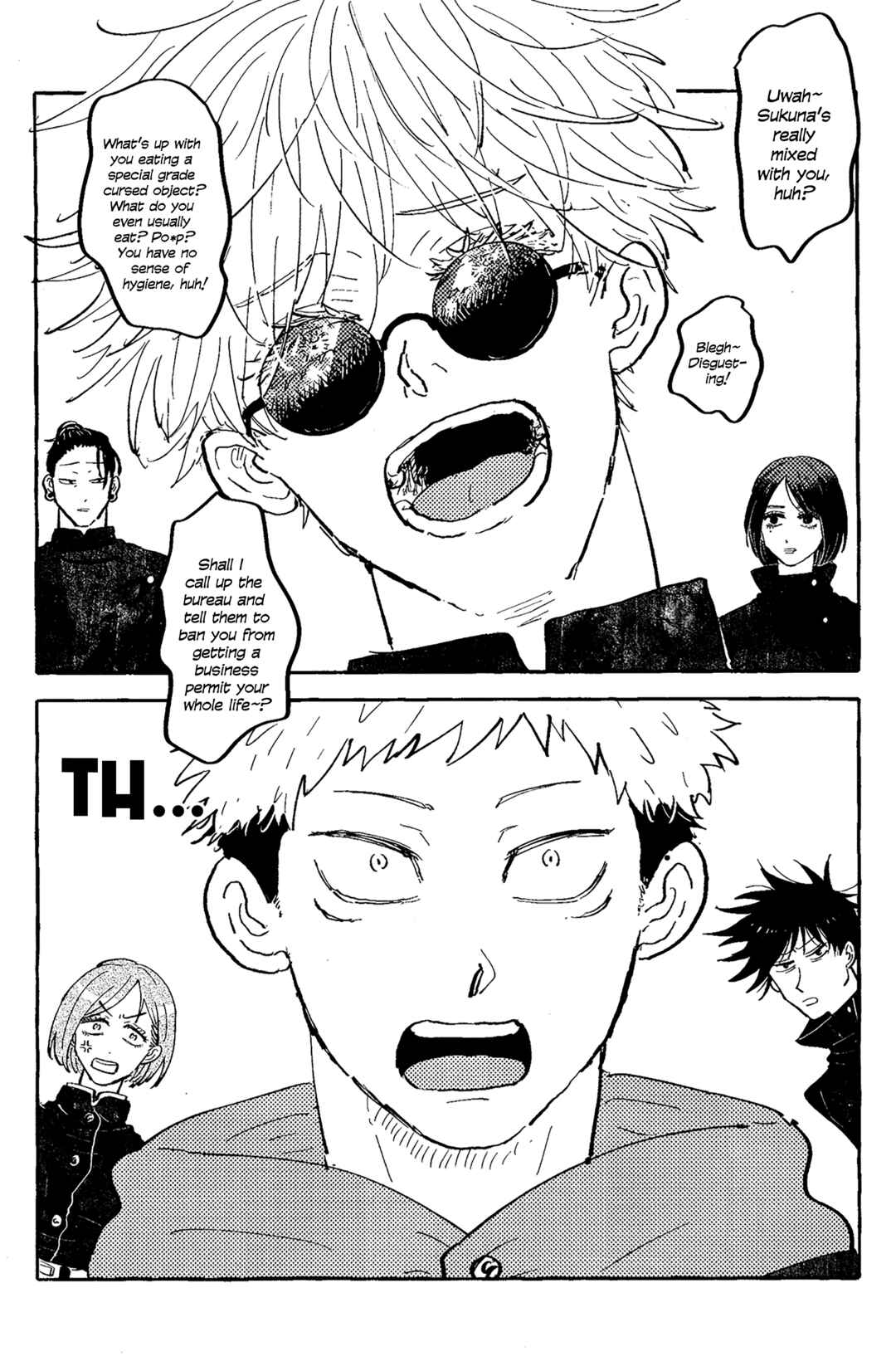 Page 3 Chapter Unknown_dbb8 Jujutsu Kaisen - Akuma no Kao o Shiteiru (Doujinshi)