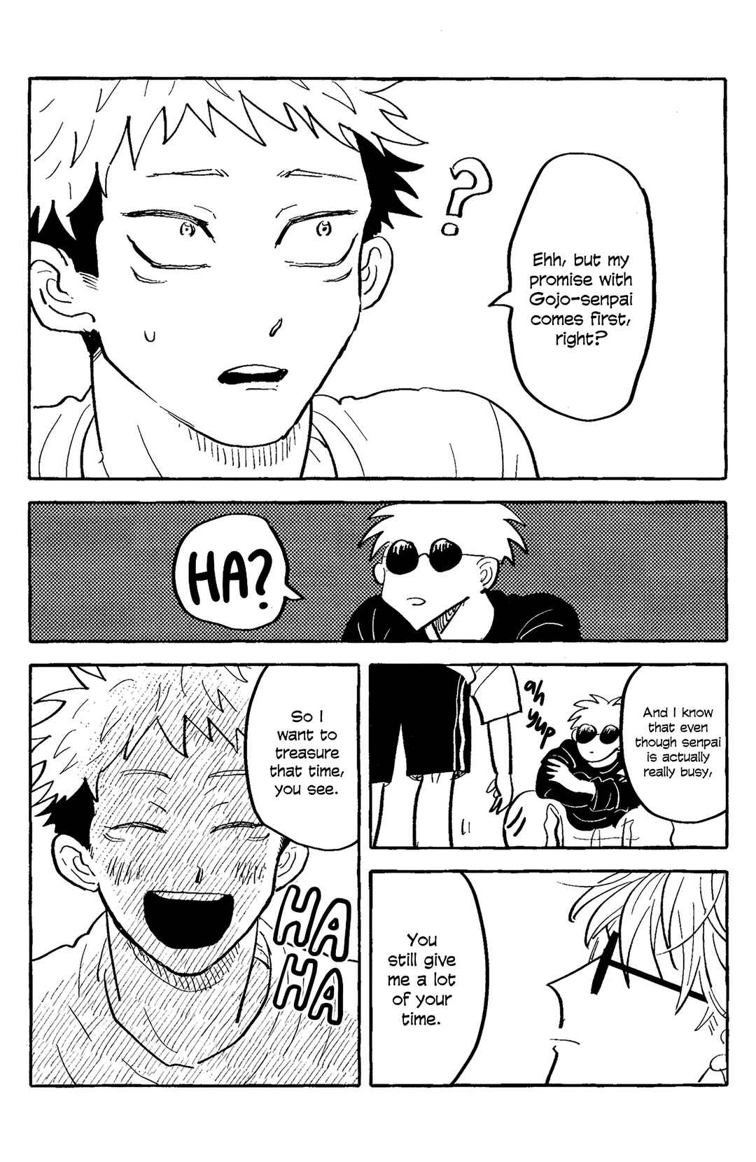 Page 32 Chapter Unknown_dbb8 Jujutsu Kaisen - Akuma no Kao o Shiteiru (Doujinshi)