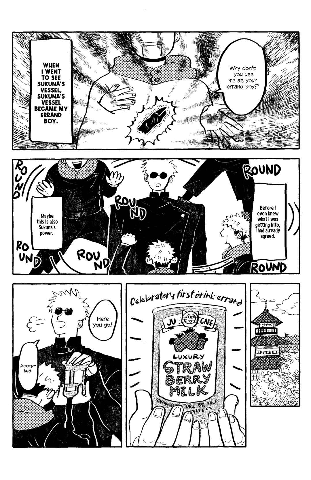 Page 47 Chapter Unknown_dbb8 Jujutsu Kaisen - Akuma no Kao o Shiteiru (Doujinshi)