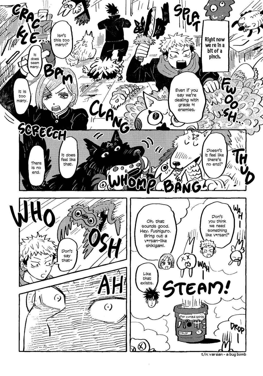 Page 7 Chapter Unknown_dbb8 Jujutsu Kaisen - Akuma no Kao o Shiteiru (Doujinshi)